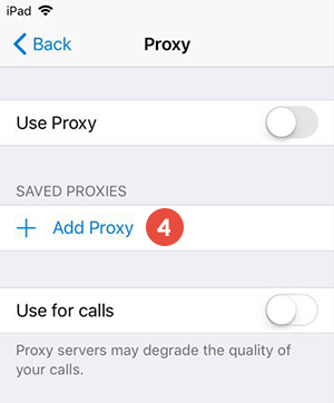How to Set Up SOCKS5 Proxy on Telegram for iOS: Step 3