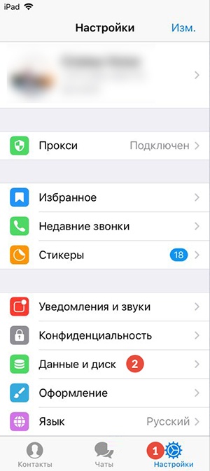 How to Set Up SOCKS5 Proxy on Telegram for iOS: Step 1