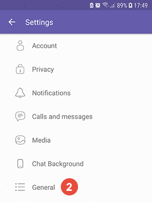 How to Set Up Proxy on Viber for Android: Step 2