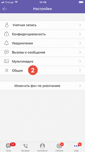 Как настроить прокси на Viber для iOS: Step 2