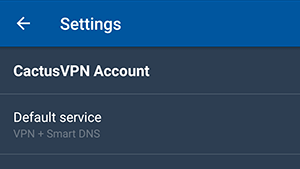 How to set up CactusVPN App for Android: Step 14