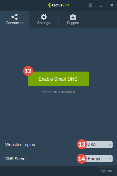 CactusVPN VPN Software for Windows Setup: Step 14