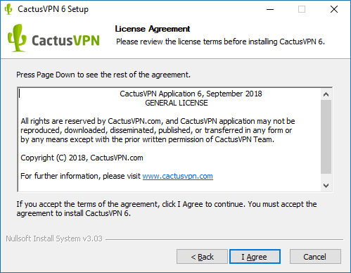 How to set up CactusVPN App for Windows: Step 2