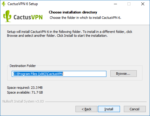 How to set up CactusVPN App for Windows: Step 5
