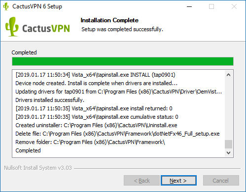 How to set up CactusVPN App for Windows: Step 6