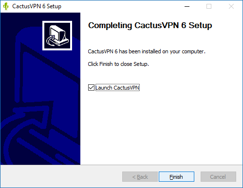 How to set up CactusVPN App for Windows: Step 7