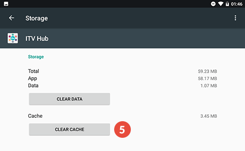 How to Clear VOD Apps Cache on Android: Step 5