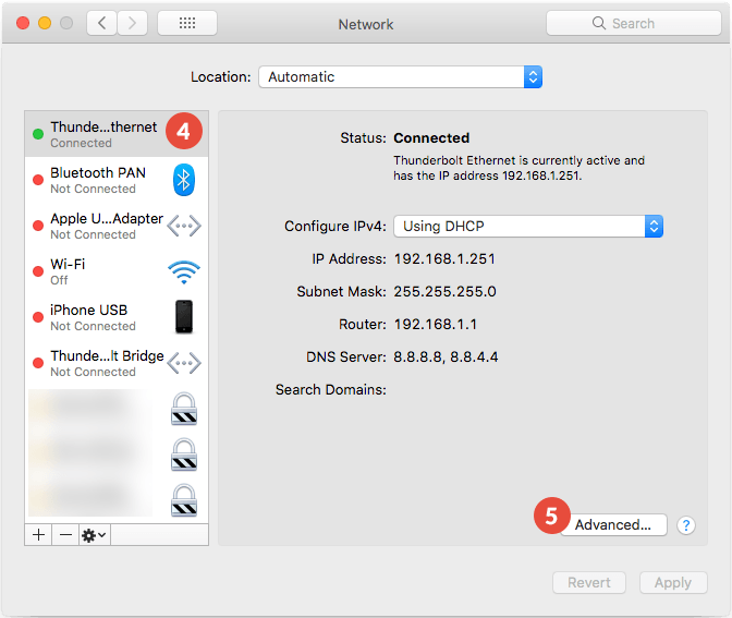 How to Disable IPv6 on macOS: Step 5