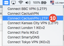 How to Share VPN on macOS using Wi-Fi: Step 6