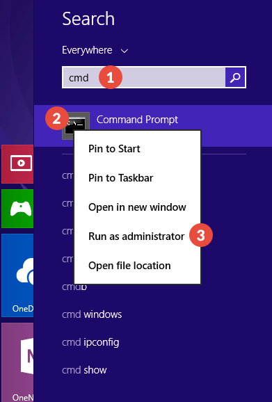 How to Share VPN in Windows 8 using Wi-Fi: Step 1
