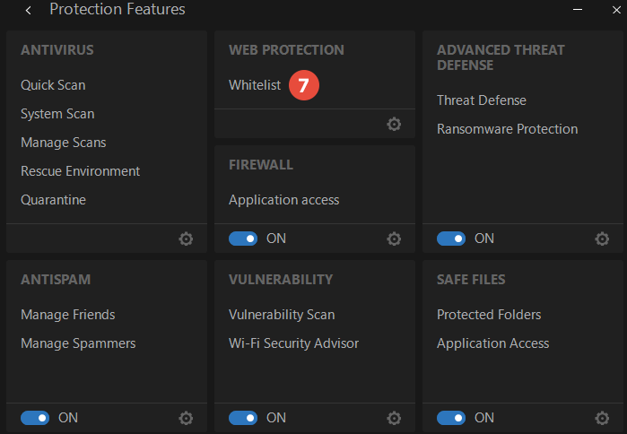 How to add exclusions in Bitdefender Antivirus: Step 5