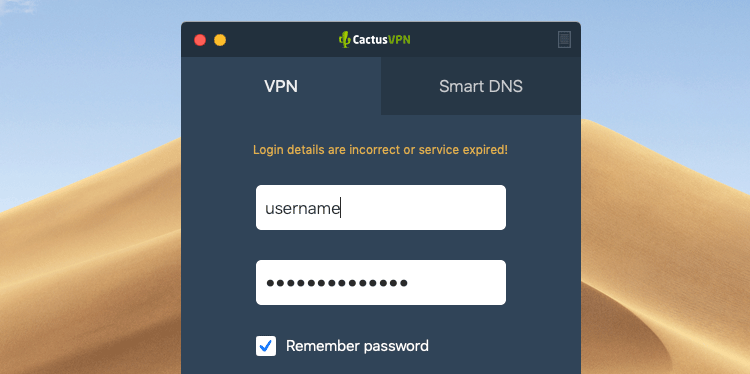 Vpn логин