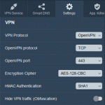 Obfuscation and Encryption Settings