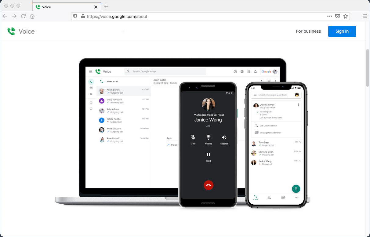 Google Voice VPN