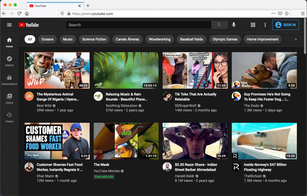 как включить youtube на телевизоре через vpn